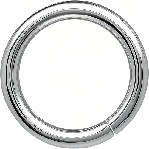 250PCS 9mm 1.5mm Thick Heavy Duty 14 Gauge Stainless Steel Jump Rings, Unwelded Metal Round Strong Craft O Ring for Necklace Bracelet Keychain Chainmail Jewelry Making - size: 9mm OD-1.5mm Thick-14 Gauge