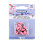 Beadalon Bead Stopper, Small, Pink Tips, 9 pc - size: Small, 9 pc