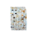 BEADIA Natural Amazonite Short Cylinder Beads 2x3mm 155pcs Tube Loose Semi Gemstone Beads for Jewelry Making Design - color: Amazonite