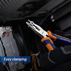 5 Inch Long Nose Pliers with Side Cutter, for Jewelry Making, Repairing, with spring shrapnel loaded - style: 5 Inch Long Nose Pliers