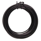 The Beadsmith Square Craft Wire - Soft Temper Beading Wire, Black Color, 18 Gauge, 7 Yards - color: Black, size: 18 Gauge, 7 Yard Coil