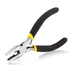 SPEEDWOX Mini Linesman Pliers Wire Cutters 4.5 Inches Combination Pliers Jewelry Making Small Micro Fine Lineman's Pliers Beading Tool Hobby Repairing Crafts - size: Linesman Pliers