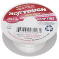 Soft Flex Kink Resistant Beading Wire - Very Fine 0.10 Diameter - Jewelry Making Bead Wire - 10 Ft - style: White