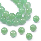 AD Beads Natural Gemstone Round Loose Beads 15" for Bracelet Necklace Earrings Jwelery Making Crafts DIY (4mm, Green Aventurine) - color: Green Aventurine, size: 4mm