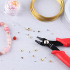 Bead Crimping Pliers Jewelry Crimper Plier Micro Tube Beads Crimper 5" with Spring Bent Head Jaw 2 Jewelry Crimping Tool Crimping Pliers for 2mm&3mm Beads Jewelry Making DIY Crafts Making - style: Bent Jaw 2