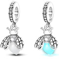 925 sterling silver bracelet necklace pendant, women's jewelry gift, dream catcher net bead pendant, suitable for original bracelets, parties, birthday jewelry gifts - color: KJC053