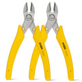 KATA 2Pack Micro Wire Cutters For Electronics Flush cutters, 6 Inch Precision Micro Cutters for Cut Precision Electronics, Jewelry, Soft Copper Wire, Cables - color: 2 Pack 6 Inch Micro