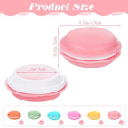 90 Pack Mini Macaron Boxes, Colorful Macaron Shaped Storage Containers for Jewelry, Pills, Beads, Travel Essentials & Craft Supplies - 6 Vibrant Colors