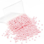 Light Pink Polymer Clay Beads, 6mm Heishi Bead for Jewelry Bracelets Necklace Making 1000PCS - color: Blush