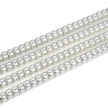 130pcs Adabele Grade A Natural Hematite Silver Plated Healing Gemstone 8mm x 6mm Round Rondelle Loose Beads Gem Stone Spacer for DIY Craft Jewelry Making GFC9-2 - color: Silver Plated Hematite, size: 8x6mm (130pcs/2 Strands)