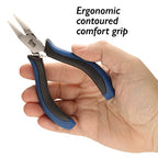 The Beadsmith Nylon Jaw Plier Set – Round, Chain & Flat Nose – Ergonomic Handle, Double Leaf Springs, Replacement Heads & Carry Case – Jewelry Making Tool for Creating Bracelets, Earrings & Necklaces - style: Plier Set