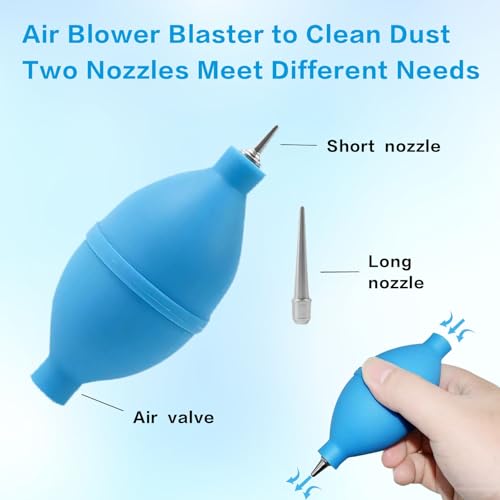 Watch Cleaning Kit includeing Watch Cleaning Putty, Dust-Proof Storage Cover, Dust Removal Air Blower, Watch Repair Tool, Organizer Small Parts and Jewelry Fittings