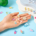 Craftdady Resin Plastic Miniature Food Snack Pendants Charms Ice Drink Juice Pendants Cute Bottle Fruit Keychain Charms Hang Ornament for DIY Craft Earring Bracelet Necklace Jewelry Making - color: Mixed Color Bubble Tea (15 Styles)