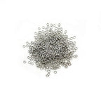 600 Pcs 304 Stainless Steel Jump Rings,4MM Open/Close O Rings,Loop Contactors for Jewelry Making,DIY Crafts, Industrial Repair 1MM Thickness (18 Gauge) - size: 4MM