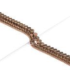 AD Beads Natural Hematite Gemstone Faceted Square Cube Loose Beads 16" 2x2mm 4x4mm (4x4mm, Metallic Copper) - color: Metallic Copper, size: 4x4mm
