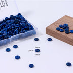 Natural Lapis Lazuli Disk Stone Spacer Beads 6x2mm 38cm/str Flat Rondelle Loose Semi Gemstone Caps for Making Bracelets Necklace - color: Lapis Lazuli