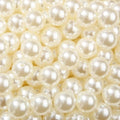 20mm White Pearl Beads 180pcs Chunk Bubblegum Bead Acrylic Pen Ball Beads for Pen Bag Jewelry Making Necklace Bracelets (White Pearl) - color: white pearl