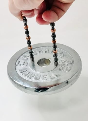 Copper and Magnetic Hematite Bracelet - size: 7 Inches