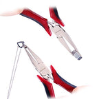 SPEEDWOX Flat Nose Pliers - 4.5 Inch Micro Chain Nose, Duck Bill Fine Pliers, Smooth Jaws, Mini Precision Jewelry Making Tool, Chrome Vanadium Steel - style: Flat Nose Pliers