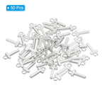 PATIKIL Letter Charm, 50pcs Alphabet Initial Pendant Charm Bulk DIY for Jewelry Making Bracelets Earrings Necklace - style: T