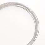BEADIA Silver Plated Wire 0.7mm 5 Meters Bead Cord for Bracelet Necklace Charm Beading Jewelry Making Findings - size: 0.7mm, style: Silver