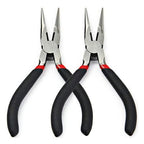 5 inch Needle Nose Pliers For Jewelry Making,Long Nose Craft Pliers with Side Cutters,Mini Needle Nose Pliers for Electronics, Jewelry Making, Side Cutting Pliers for Working in Tight Areas - style: Needle Nose