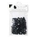 Raicegs 100pcs 6mm Black Tourmaline Beads Natural Gemstone Beads Round Loose Beads for Jewelry Making DIY Bracelets Necklace - color: Black Tourmaline, size: 6mm Round