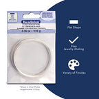 Beadalon Memory Wire, Flat, Necklace, Silver Plated, Approx. 7 coils - color: Silver, size: Necklace