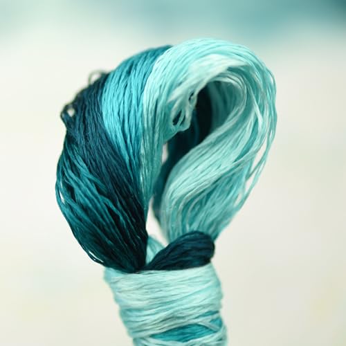 MIINGGUXIUYI Mulberry Silk Floss Embroidery Thread Floss-Cross Stitch Threads China Silk Woven Jewelry Threads DIY Sewing Kits (94) - color: 94