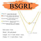Pearl Necklace for Women- 14K Gold-plated/White Gold-plated Dainty Pearl Necklace for Women - color: Gold layered 316