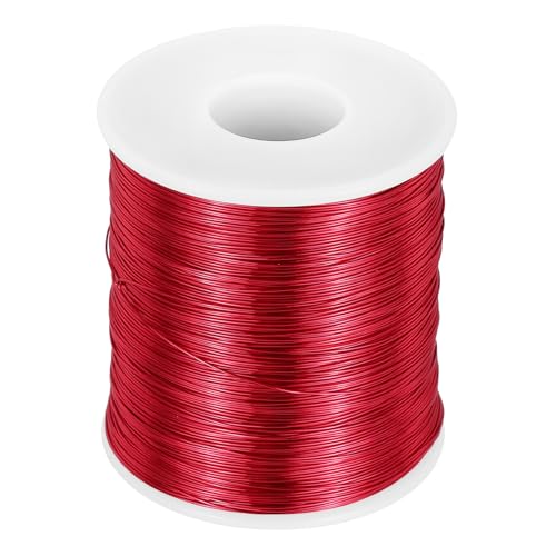 MECCANIXITY 26 AWG Magnet Wire, 26 Gauge Enameled Copper Wire, 1 Lb Magnetic Coil Wire for Transformer, Motor, Electric, 155C(311F) - size: 26 AWG