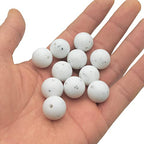 DIYOMR 100Pcs Silicone Beads - 15mm Round Beads for Necklace, Bracelet, Pens & Keychain Making (Gravel) - color: Gravel, size: 15mm