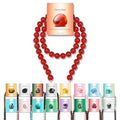 Vinswet 45pcs 8mm Carnelian Natural Stone Beads Round Genuine Real Stone Beading Loose Gemstones DIY Smooth Bead for Bracelet Necklace Earrings Jewelry Making - color: Carnelian, size: 8mm