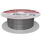 Soft Flex 49 Strand Stringing Wire - Flexible Braided - Medium 0.19 Diameter - Jewelry Making Bead Wire - Satin Silver - style: 100 Feet