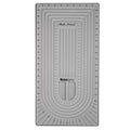 The Beadsmith Bead Board, Grey Flocked, 5 U-Shape and 6 Straight Channels, 10 x 20.5 inches, Design Boards for Creating Bracelets, Necklaces and Other Jewelry - size: 40" - 5 Channel