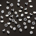 FASHEWELRY 300Pcs 2mm Cubic Zirconia Cabochons Tiny Rhinestone Clear Pointed Back Faceted Crystal Diamante for Nail Art Craft Replacing Jewelry Grade AAA - color: Clear, size: 2mm