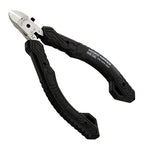 ENGINEER NS-06 Precision Mini Side Cutter, Micro Nippers, Professional Grade, ESD Safe with Hardened Carbon Steel Undercut Jaws ideal for work on PCB - size: 112 mm