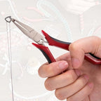 SPEEDWOX Flat Nose Pliers - 4.5 Inch Micro Chain Nose, Duck Bill Fine Pliers, Smooth Jaws, Mini Precision Jewelry Making Tool, Chrome Vanadium Steel - style: Flat Nose Pliers