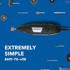 Dremel 3100-2/60 Variable Speed Rotary Tool Kit- 2 Attachments and 60 Accessories, Ideal for a Variety of Crafting and DIY Projects- Cutting, Sanding, Grinding, Polishing, Drilling, and Engraving - style: 62-Piece Kit