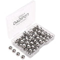 304 Stainless Steel Round Beads 8.0mm 80pcs Spacer Beads for Jewelry DIY Making and Repairing - size: 8.0mm