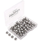 304 Stainless Steel Round Beads 8.0mm 80pcs Spacer Beads for Jewelry DIY Making and Repairing - size: 8.0mm