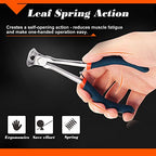 SPEEDWOX End Nippers Long Reach 5-1/2 Inch Mini End Cutting Pliers End Cutters Fine Precision Professional Wire Cutter for Jewelry Making Carpenter Construction Tools Nail Remover Mini Nippers - style: End Cutting Pliers