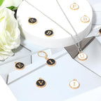 104 PCS Letter Charms for Jewelry Making - Double Sided Alphabet & Initial Charms for Necklace & Bracelet - color: 2 colors 52pcs