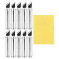 MECCANIXITY Pack of 10 900M Solder Tips Internally Heated Soldering Tips with Cleaning Sponge Pad Replacement Welding Accessories Kit for Electrical Solder Station Tip (900M-T-S1.5K) - style: 900M-T-S1.5K