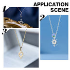 DICOSMETIC 20Pcs 5 Styles Star Link Charms Stainless Steel Link Pendnats Golden Hollow Sun Link Connector with Double Loops for DIY Jewelry Making, Hole: 1.4~1.8mm