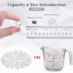 DomeStar Fake Ice, 150PCS Fake Diamonds, Plastic Diamonds Acrylic Rocks Vase Fillers for Centerpieces Wedding Party Table Scatter Food Display - color: 150 Clear