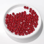 Raicegs 100pcs 8mm Garnet Beads Natural Gemstone Beads Round Loose Beads for Jewelry Making DIY Bracelets Necklace - color: Garnet, size: 8mm Round