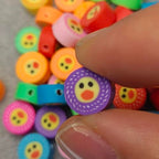100pcs Duck Polymer Clay Spacer Beads for Women Jewelry Making DIY Bracelet Necklace Hair Clip Accessories (Duck) - color: Duck