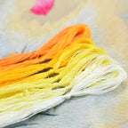 8 Skeins Mulberry Silk Floss Embroidery Thread Floss-Cross Stitch Threads China Silk Woven Jewelry Threads DIY Sewing Kits (04) - color: 04