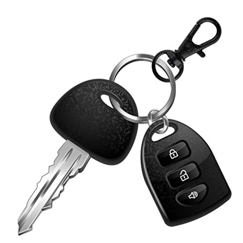 50 pcs Swivel Clasps Lanyard Snap Hook,cnomg Metal Swivel Lanyard Snap Hook Lobster Claw Clasp (Black) - color: Black, size: 1.2 inches